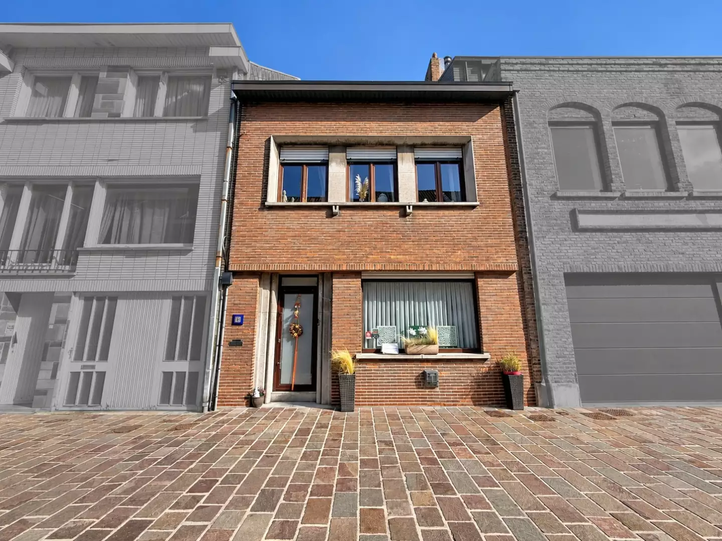 Gezinswoning met stadstuin in Nieuwpoort-Stad